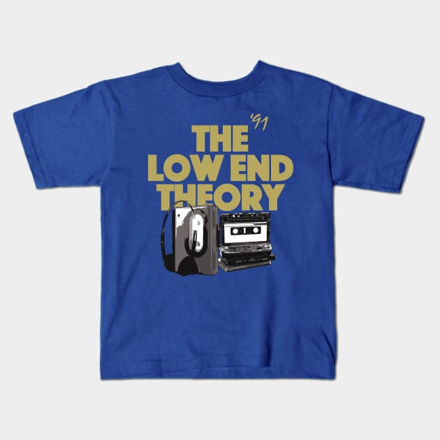 Low End Hip Hop Kids T-Shirt by funandgames